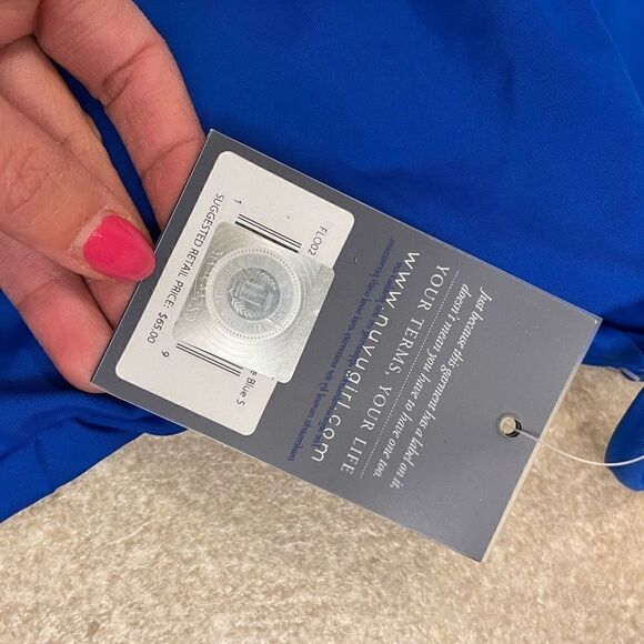 Nuyu Crisscross One Piece Swimsuit Size S NWT - Picture 4 of 7